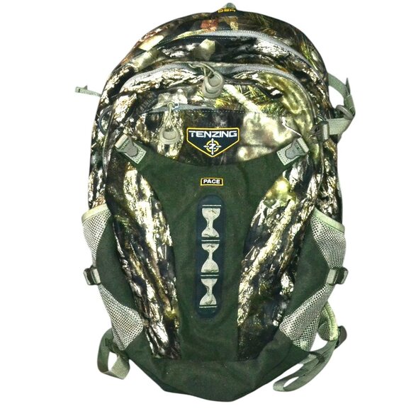 Tenzing Pace Day Backpack Camo Pattern Water Reservoir Hunting Camping Scouts - Picture 5 of 8